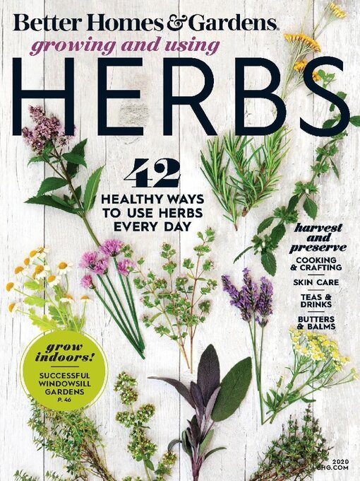 Cover image for Better Homes & Gardens Growing and Using Herbs: Better Homes & Gardens Growing and Using Herbs